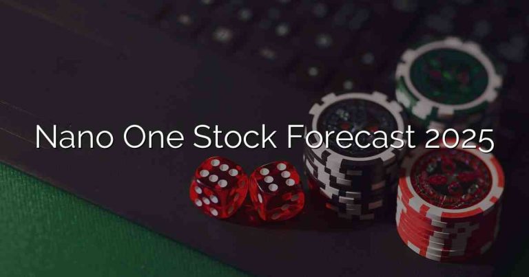 Nano One Stock Forecast 2025