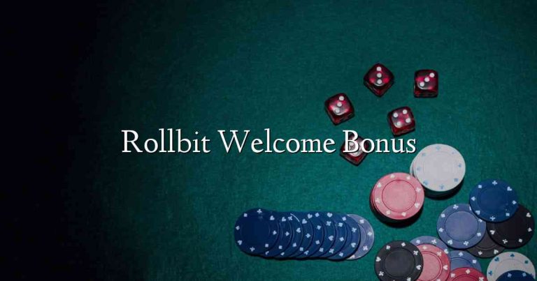 Rollbit Welcome Bonus